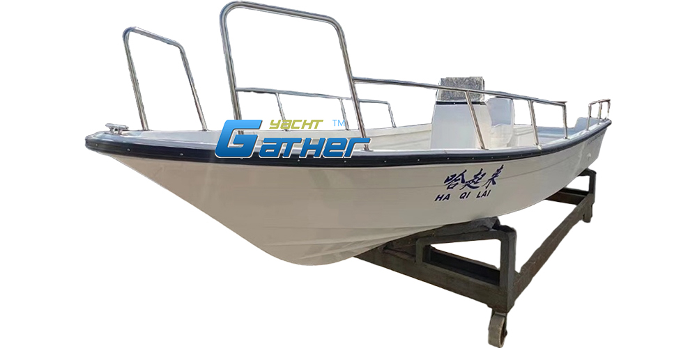 GATHER 5.9M FIBERGLASS BOAT PANGA 20